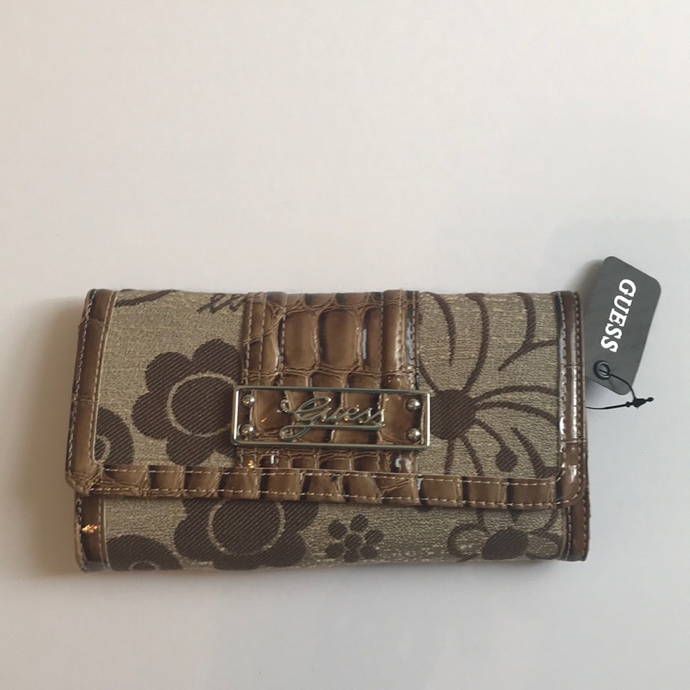 Flower Print Guess Wallet